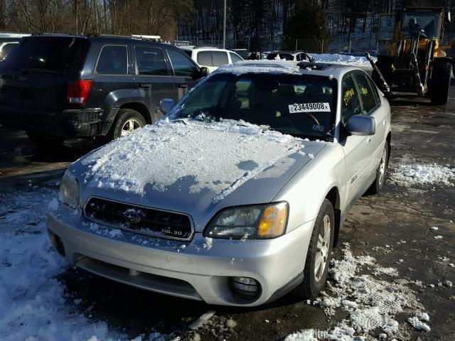 4S3BE896047204407 - 2004 SUBARU LEGACY OUT SILVER photo 2