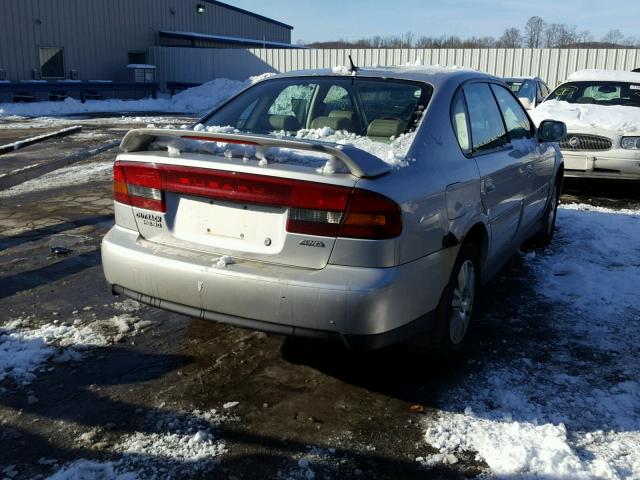 4S3BE896047204407 - 2004 SUBARU LEGACY OUT SILVER photo 4