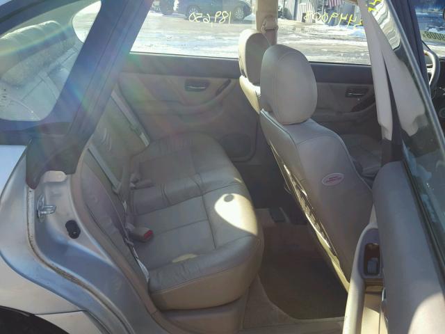 4S3BE896047204407 - 2004 SUBARU LEGACY OUT SILVER photo 6