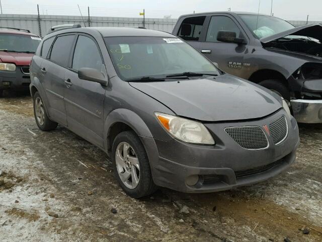 5Y2SM63865Z454838 - 2005 PONTIAC VIBE GRAY photo 1