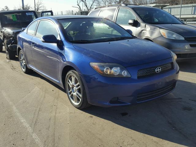 JTKDE167690285077 - 2009 TOYOTA SCION TC BLUE photo 1