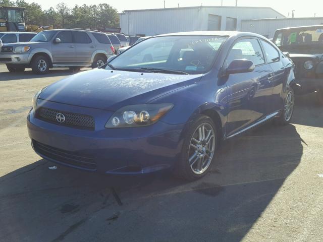 JTKDE167690285077 - 2009 TOYOTA SCION TC BLUE photo 2