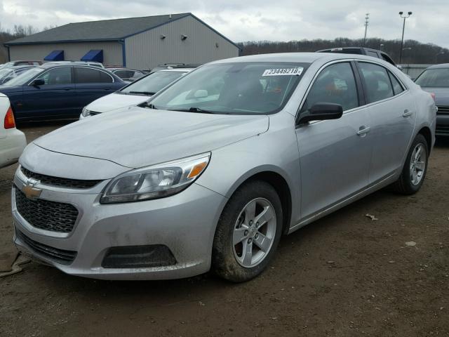 1G11A5SA0GU129601 - 2016 CHEVROLET MALIBU LIM 银色 照片 2