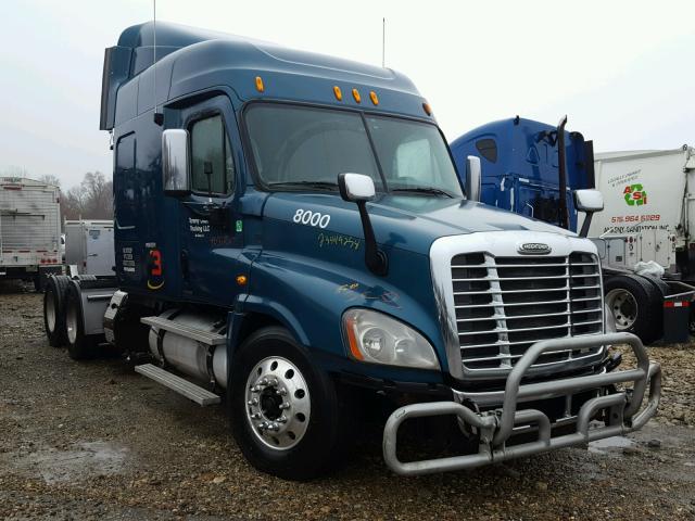 1FUJGLBG59LAM4093 - 2009 FREIGHTLINER CASCADIA 1 BLUE photo 1