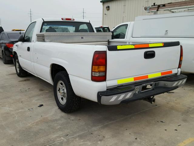 1GCEC14V3YZ133495 - 2000 CHEVROLET SILVERADO WHITE photo 3