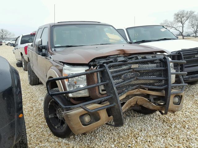 1FT7W2BT6BEB23906 - 2011 FORD F250 SUPER ORANGE photo 1