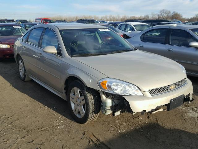 2G1WG5E31C1215801 - 2012 CHEVROLET IMPALA LT TAN photo 1