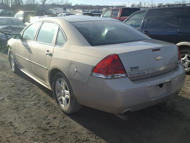 2G1WG5E31C1215801 - 2012 CHEVROLET IMPALA LT TAN photo 3