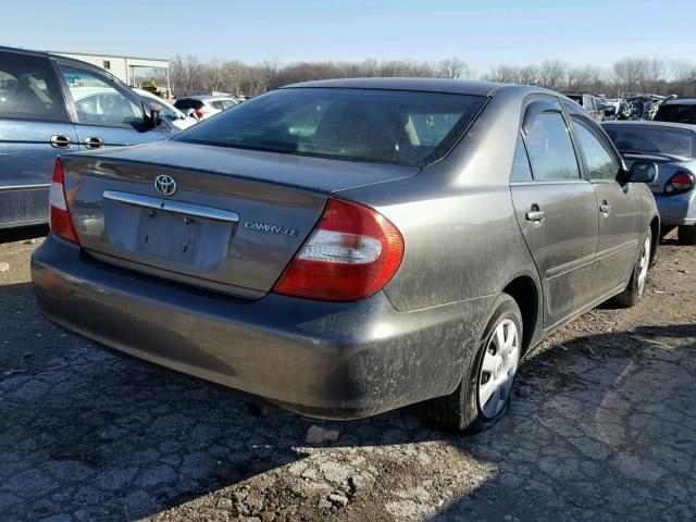 4T1BE32K84U851340 - 2004 TOYOTA CAMRY LE CHARCOAL photo 5