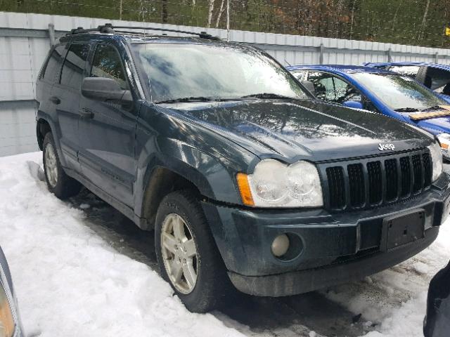 1J8GR48K05C689604 - 2005 JEEP GRAND CHER GREEN photo 1