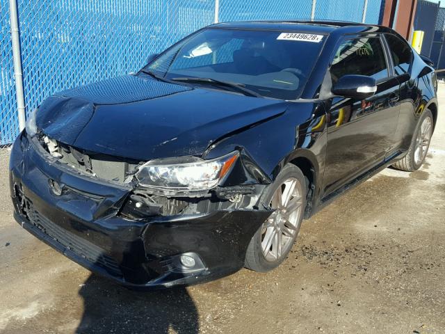 JTKJF5C71C3037045 - 2012 TOYOTA SCION TC 黑色 照片 2