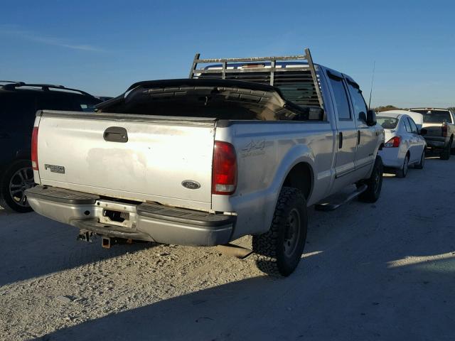 1FTNW21F9YED49014 - 2000 FORD F250 SUPER SILVER photo 4