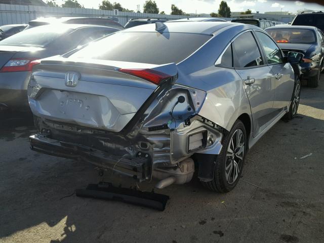 19XFC1F35HE200805 - 2017 HONDA CIVIC EX ვერცხლისფერი ფოტო 4