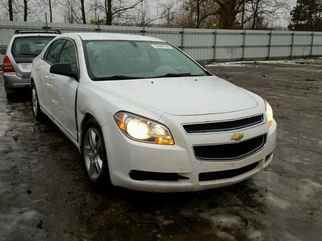 1G1ZA5E05AF200003 - 2010 CHEVROLET MALIBU LS WHITE photo 1