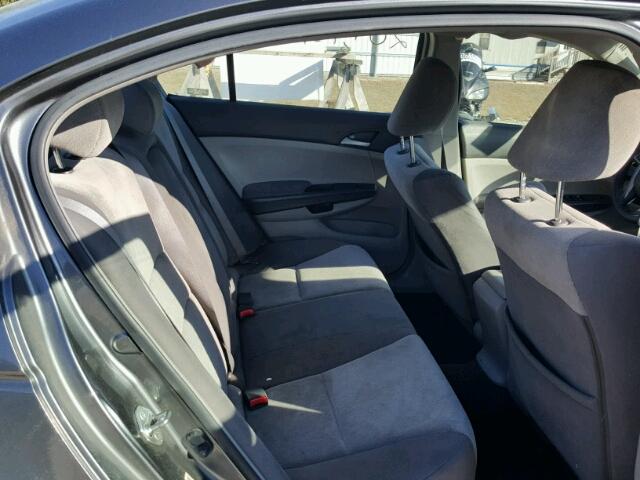 JHMCP26418C006512 - 2008 HONDA ACCORD LXP GRAY photo 6