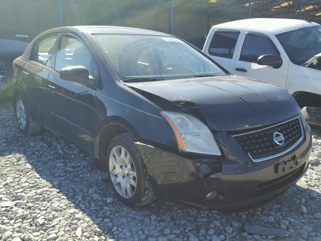 3N1AB61E38L633752 - 2008 NISSAN SENTRA 2.0 BLACK photo 1