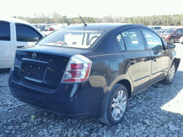 3N1AB61E38L633752 - 2008 NISSAN SENTRA 2.0 BLACK photo 4