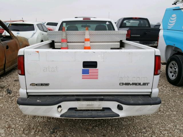 1GCCS14W5Y8192489 - 2000 CHEVROLET S TRUCK S1 WHITE photo 9