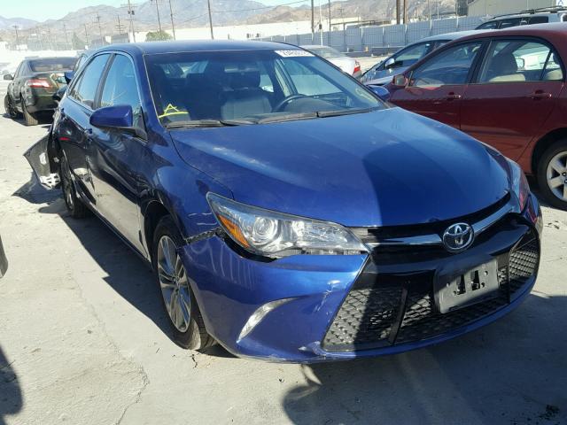 4T1BF1FK6FU911291 - 2015 TOYOTA CAMRY LE BLUE photo 1