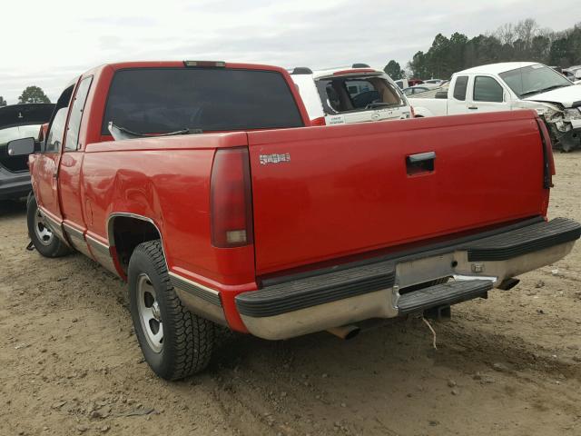 1GTEC19R3TE552328 - 1996 GMC SIERRA C15 RED photo 3