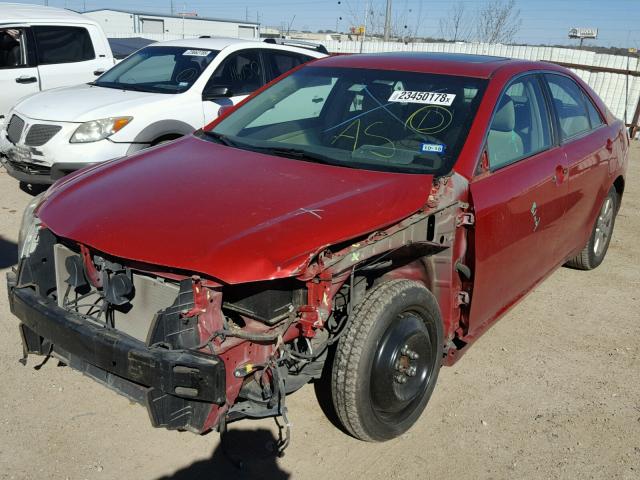 4T1BE46K99U290556 - 2009 TOYOTA CAMRY BASE RED photo 2