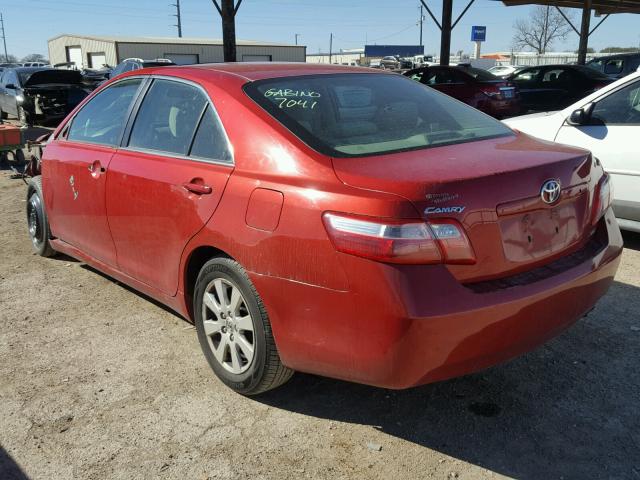 4T1BE46K99U290556 - 2009 TOYOTA CAMRY BASE RED photo 3