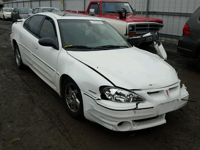 1G2NW52EX3C219498 - 2003 PONTIAC GRAND AM G WHITE photo 1