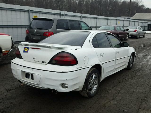 1G2NW52EX3C219498 - 2003 PONTIAC GRAND AM G WHITE photo 4