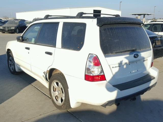 JF1SG63606H710474 - 2006 SUBARU FORESTER 2 WHITE photo 3