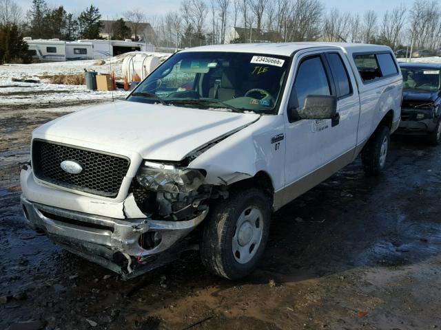 1FTVX145X6NA45293 - 2006 FORD F150 WHITE photo 2