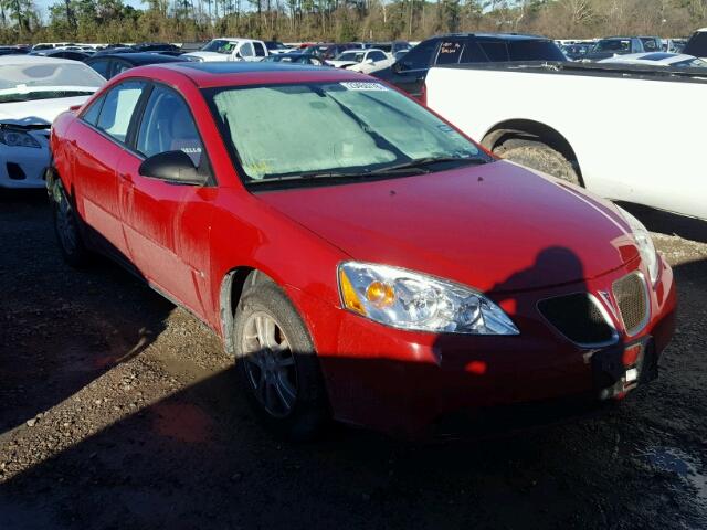 1G2ZG558064129148 - 2006 PONTIAC G6 SE1 RED photo 1