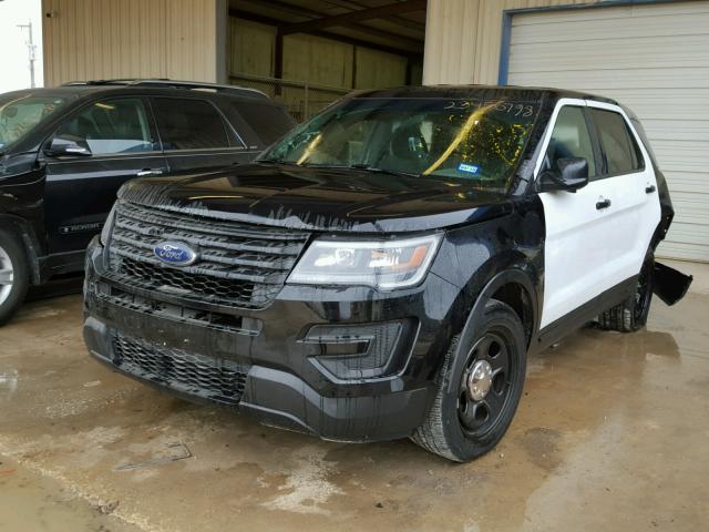 1FM5K8AR2GGC14870 - 2016 FORD EXPLORER P TWO TONE photo 2