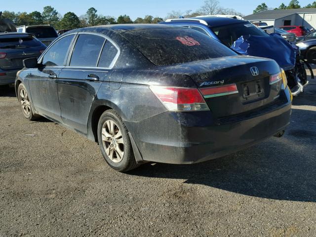 1HGCP2F66BA024267 - 2011 HONDA ACCORD SE BLACK photo 3