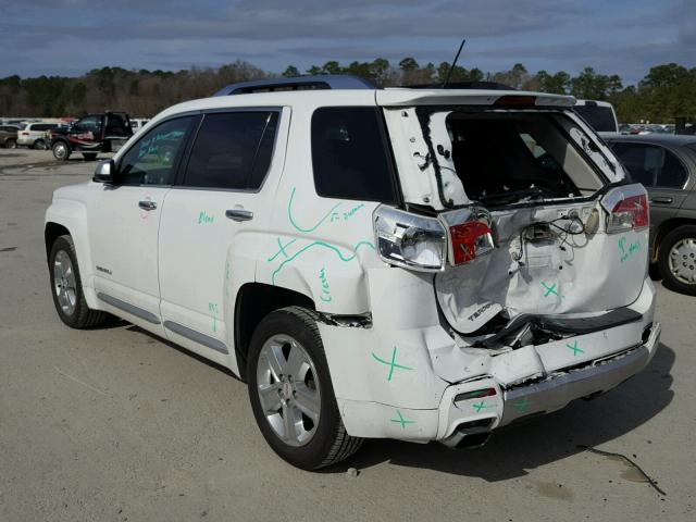 2GKALYEKXD6432407 - 2013 GMC TERRAIN DE WHITE photo 3