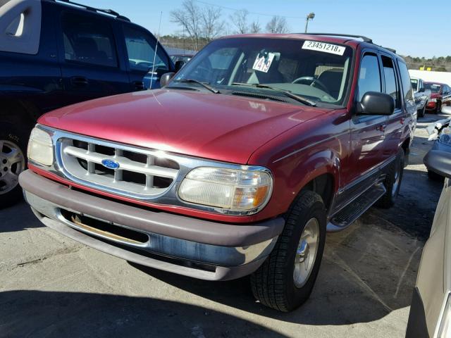 1FMDU32X8TZA76773 - 1996 FORD EXPLORER RED photo 2