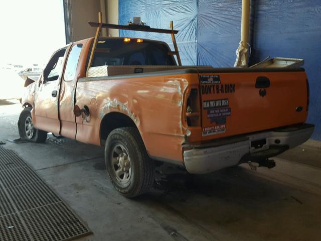 2FTPX17Z7YCA91700 - 2000 FORD F150 ORANGE photo 3