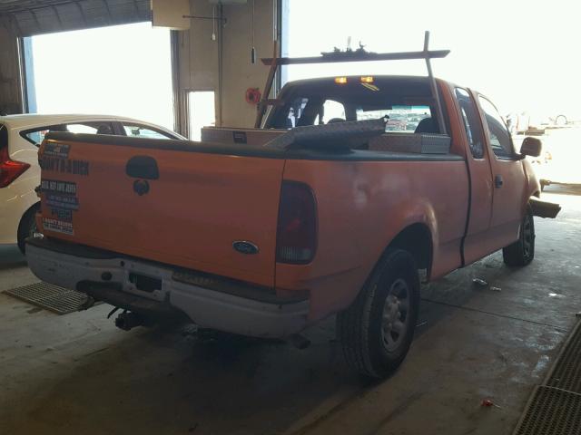 2FTPX17Z7YCA91700 - 2000 FORD F150 ORANGE photo 4