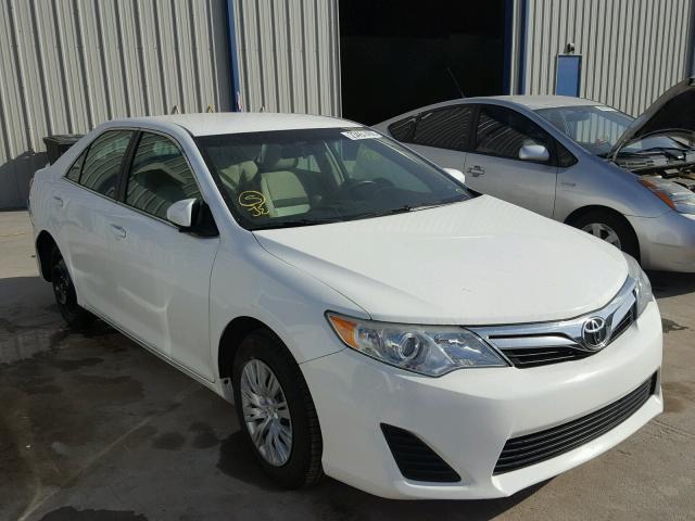 4T4BF1FK6CR271438 - 2012 TOYOTA CAMRY BASE WHITE photo 1