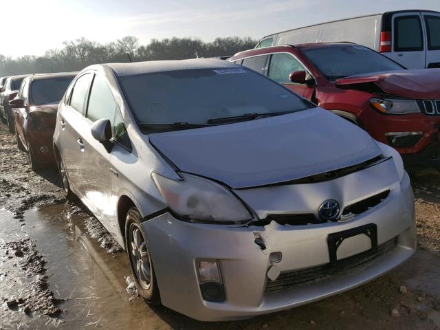 JTDKN3DU4A1290229 - 2010 TOYOTA PRIUS SILVER photo 1