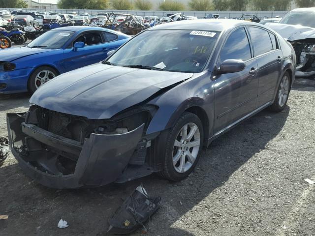 1N4BA41E78C839280 - 2008 NISSAN MAXIMA SE CHARCOAL photo 2