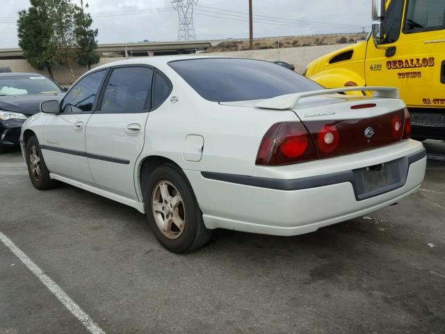 2G1WH55KX39139596 - 2003 CHEVROLET IMPALA LS WHITE photo 3