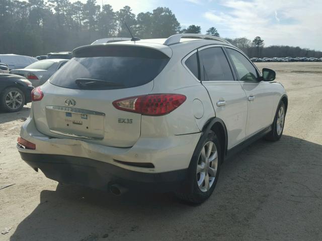 JNKAJ09E78M304672 - 2008 INFINITI EX35 BASE YELLOW photo 4