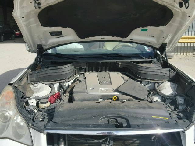 JNKAJ09E78M304672 - 2008 INFINITI EX35 BASE YELLOW photo 7