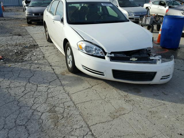 2G1WT57K591113796 - 2009 CHEVROLET IMPALA 1LT WHITE photo 1