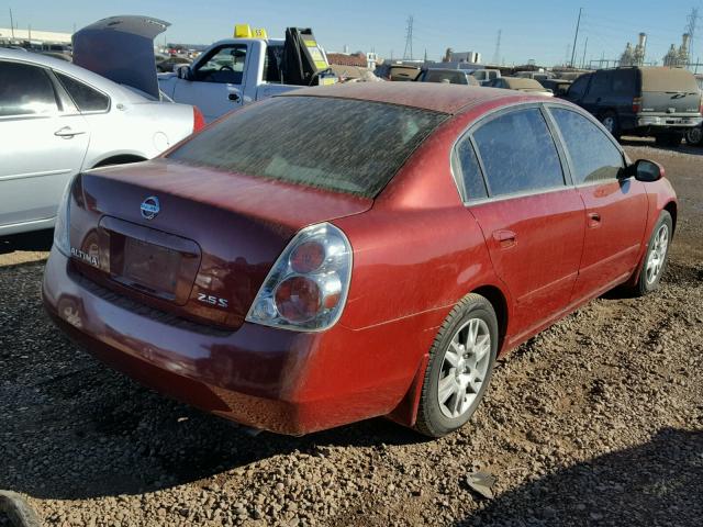 1N4AL11D25C152151 - 2005 NISSAN ALTIMA S RED photo 4