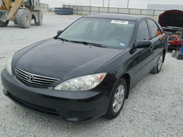 4T1BE32K46U729626 - 2006 TOYOTA CAMRY LE BLACK photo 2