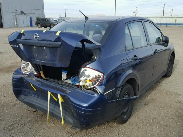 3N1CC1AP7BL418053 - 2011 NISSAN VERSA S BLUE photo 4