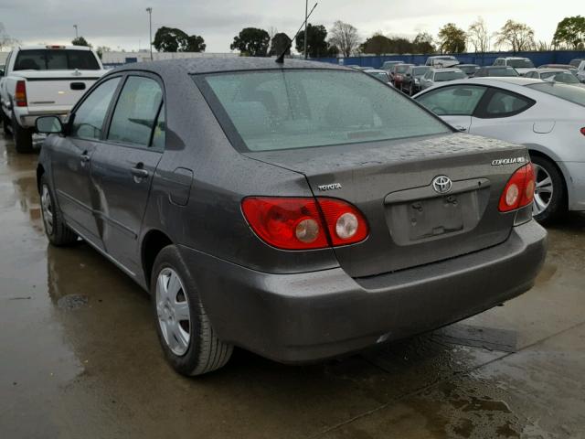 1NXBR32E86Z730440 - 2006 TOYOTA COROLLA CE CHARCOAL photo 3