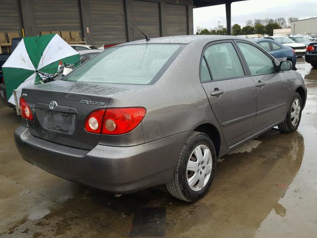 1NXBR32E86Z730440 - 2006 TOYOTA COROLLA CE CHARCOAL photo 4