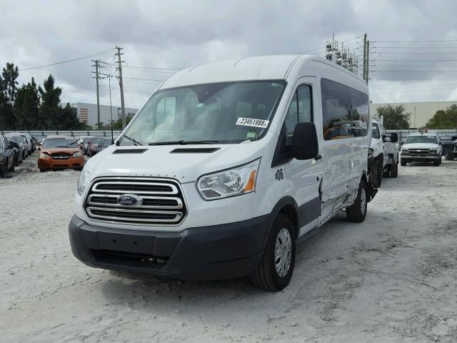 1FBAX2CM3FKB22332 - 2015 FORD TRANSIT T- WHITE photo 2